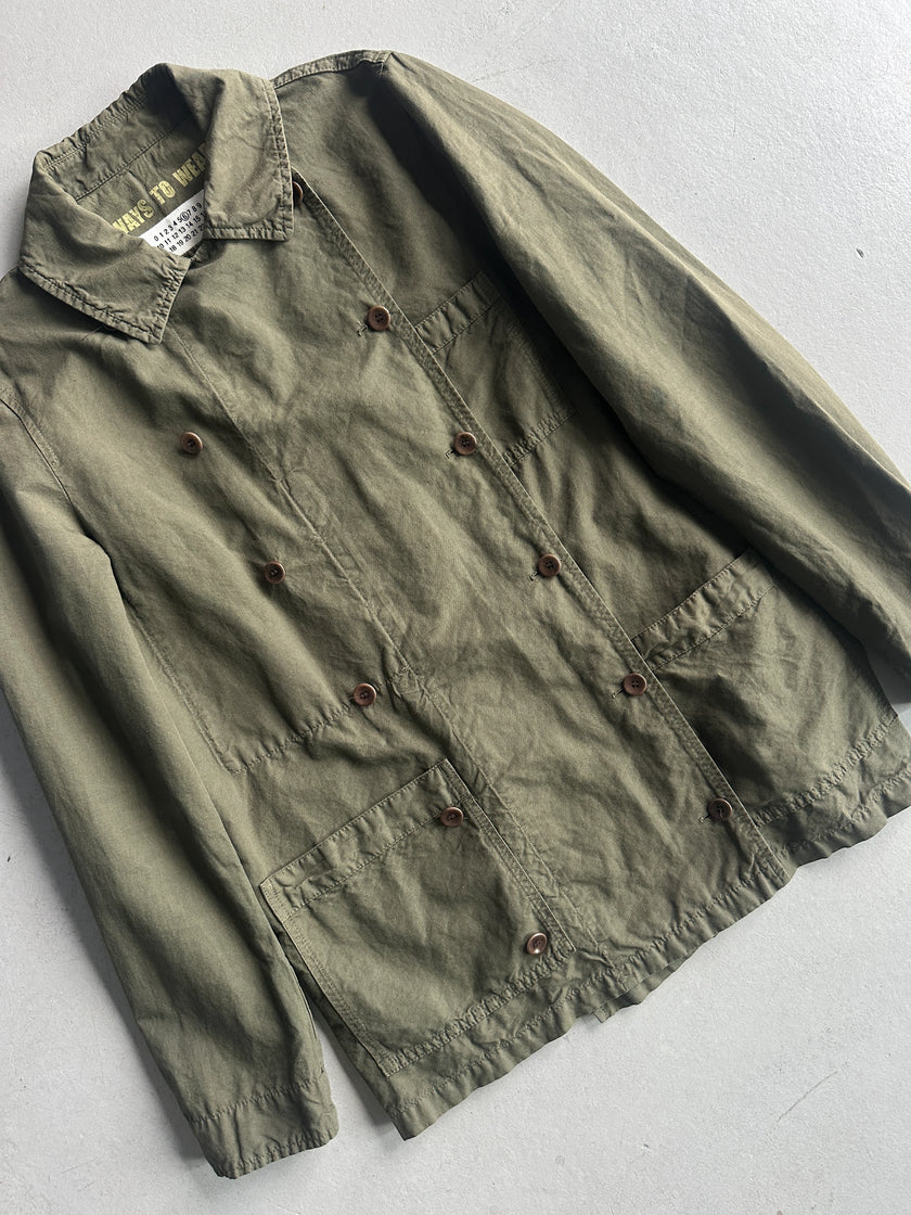 MARTIN MARGIELA - S/S 2003 3 WAYS TO WEAR BUTTONED JACKET