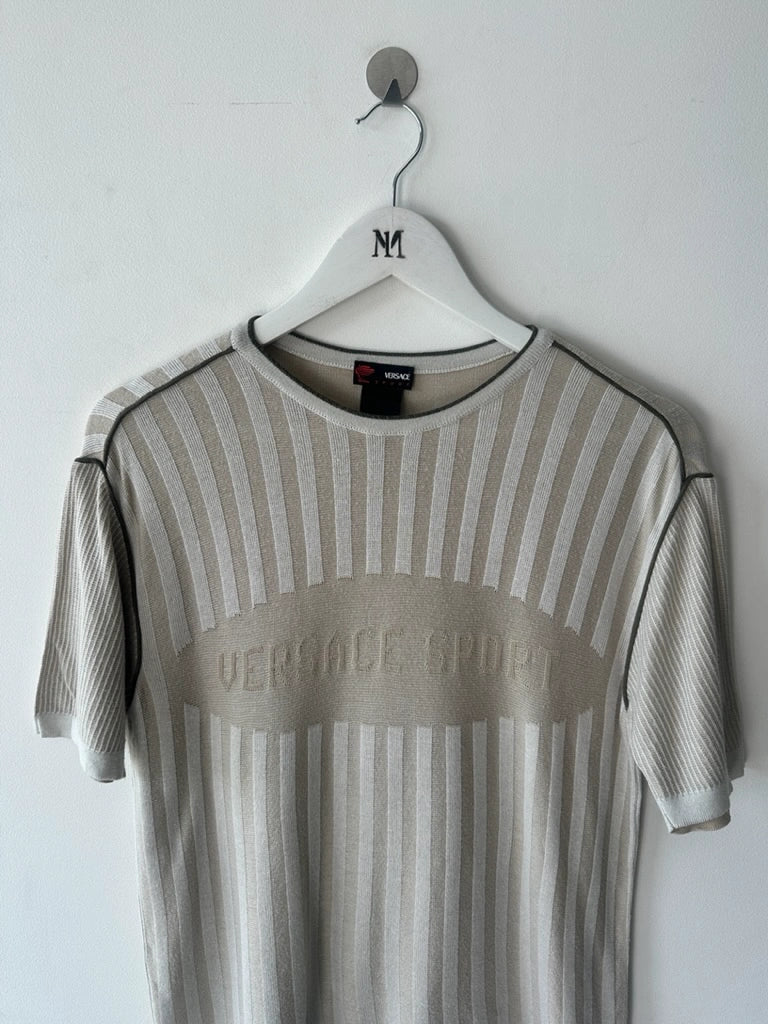 VERSACE - 1990s KNIT T-SHIRT