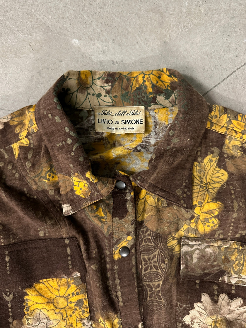 VINTAGE CO-ORD SET - SHIRT AND SKIRT