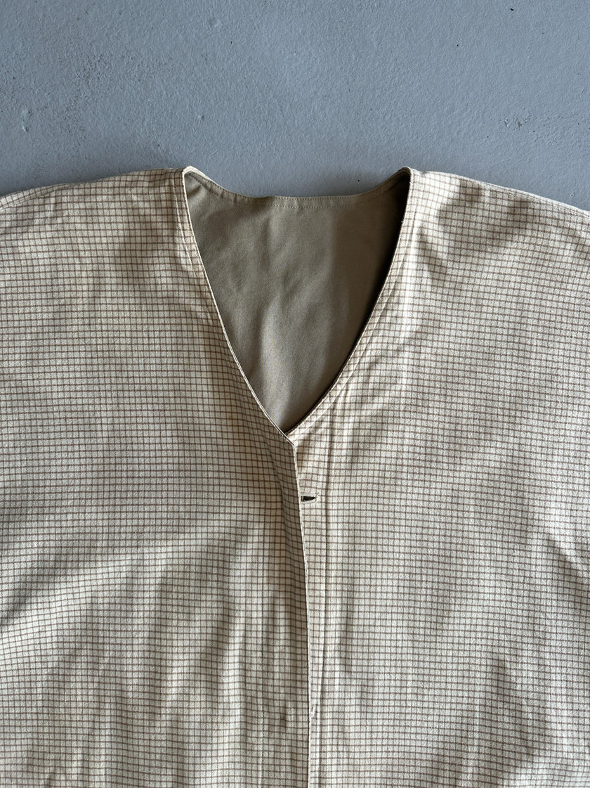 YOHJI YAMAMOTO Y'S - 1970s REVERSIBLE BUTTONED TUNIC