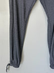 YOHJI YAMAMOTO - S/S 1999 STRIPED TROUSERS WITH ADJUSTABLE TIE HEMS