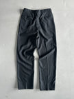 1990s PINSTRIPED FRONT PLEATS TAILORED TROUSERS