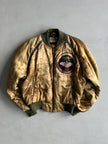ARMANI JEANS - F/W 1988 STONE WASHED BOMBER JACKET