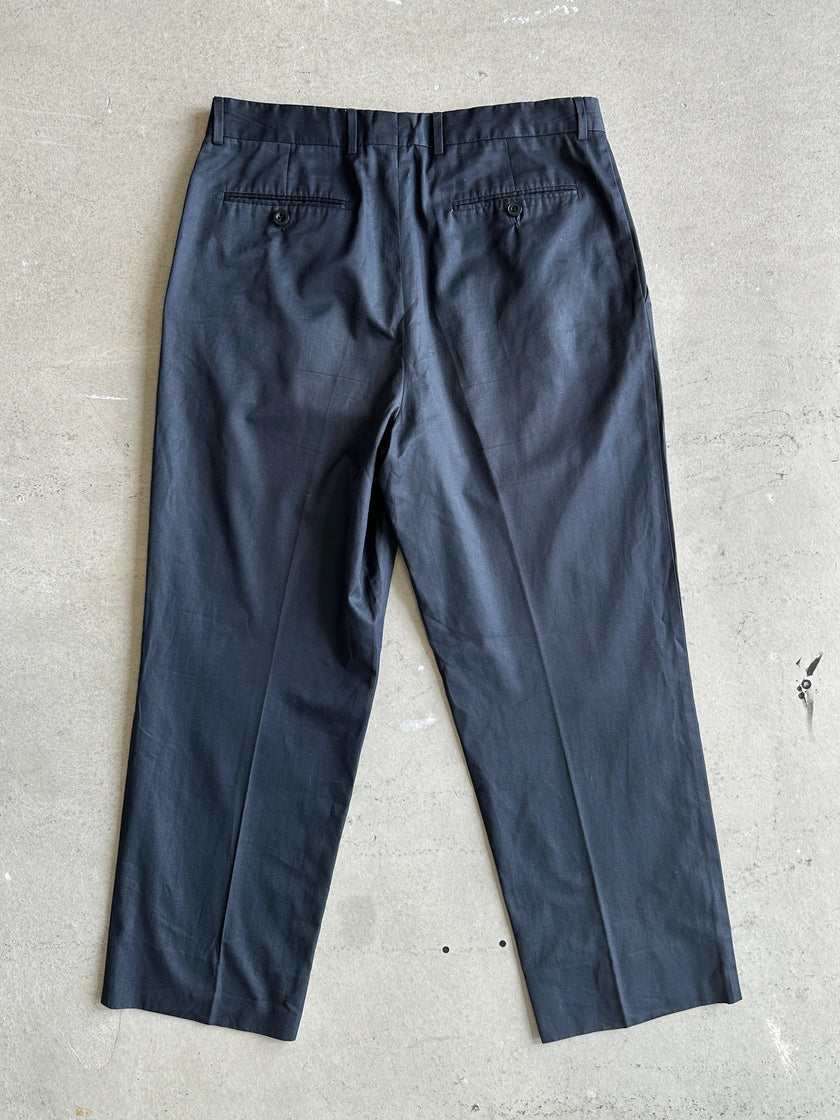 VERSUS VERSACE - 1990s FRONT PLEATS TAILORED TROUSERS