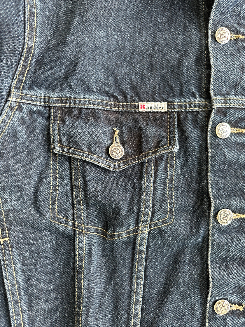 RAMBLER GM ORIGINAL JEANS - 1970s DENIM JACKET