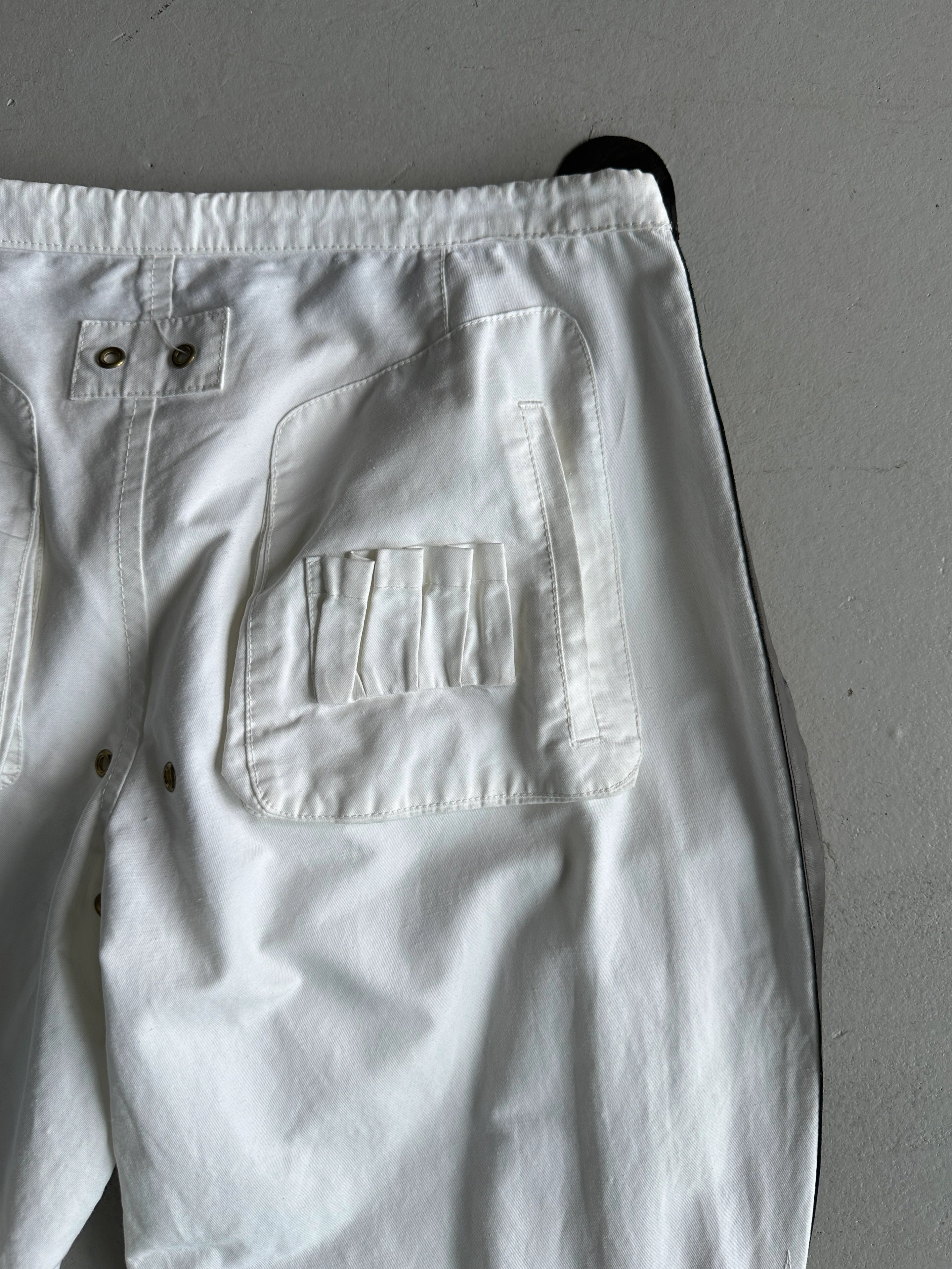 DSQUARED2 - S/S 2002 ZIPPED LEG CARGO TROUSERS