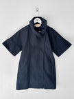 MARNI - early 2000s WIDE SHORT SLEEVE JACKET WITH ASYMMETRICAL FRONT CLOSURE