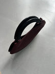 GIORGIO ARMANI -  1990s ORGANZA CRESCENT HANDBAG