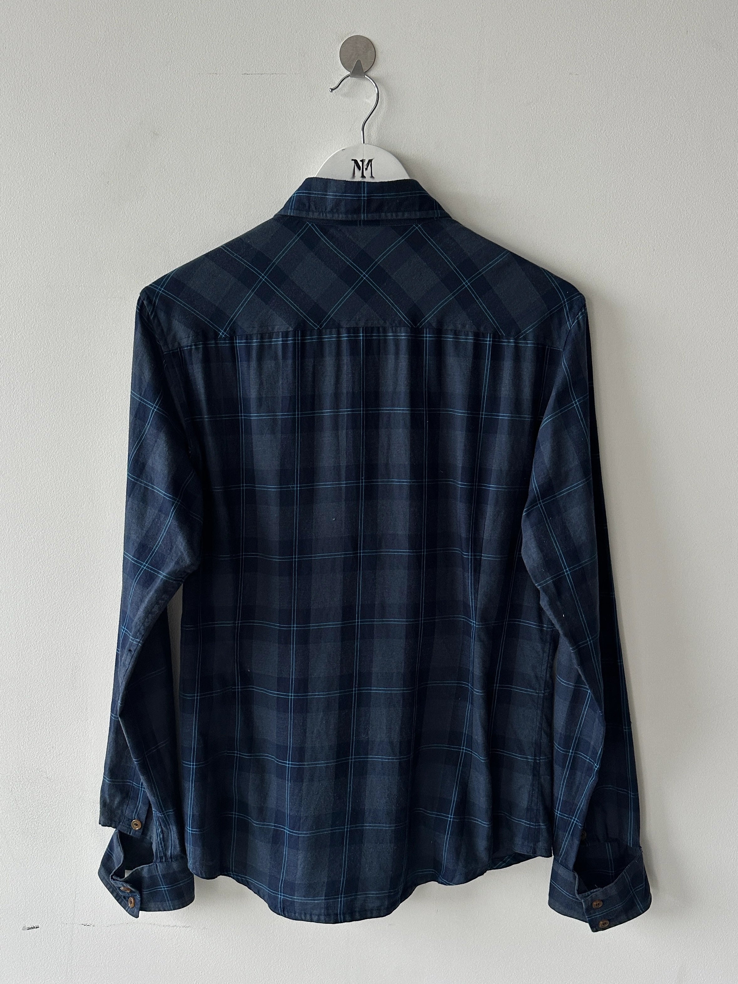 VIVIENNE WESTWOOD - 2000s PLAID SHIRT WITH ASYMMETRICAL PANEL