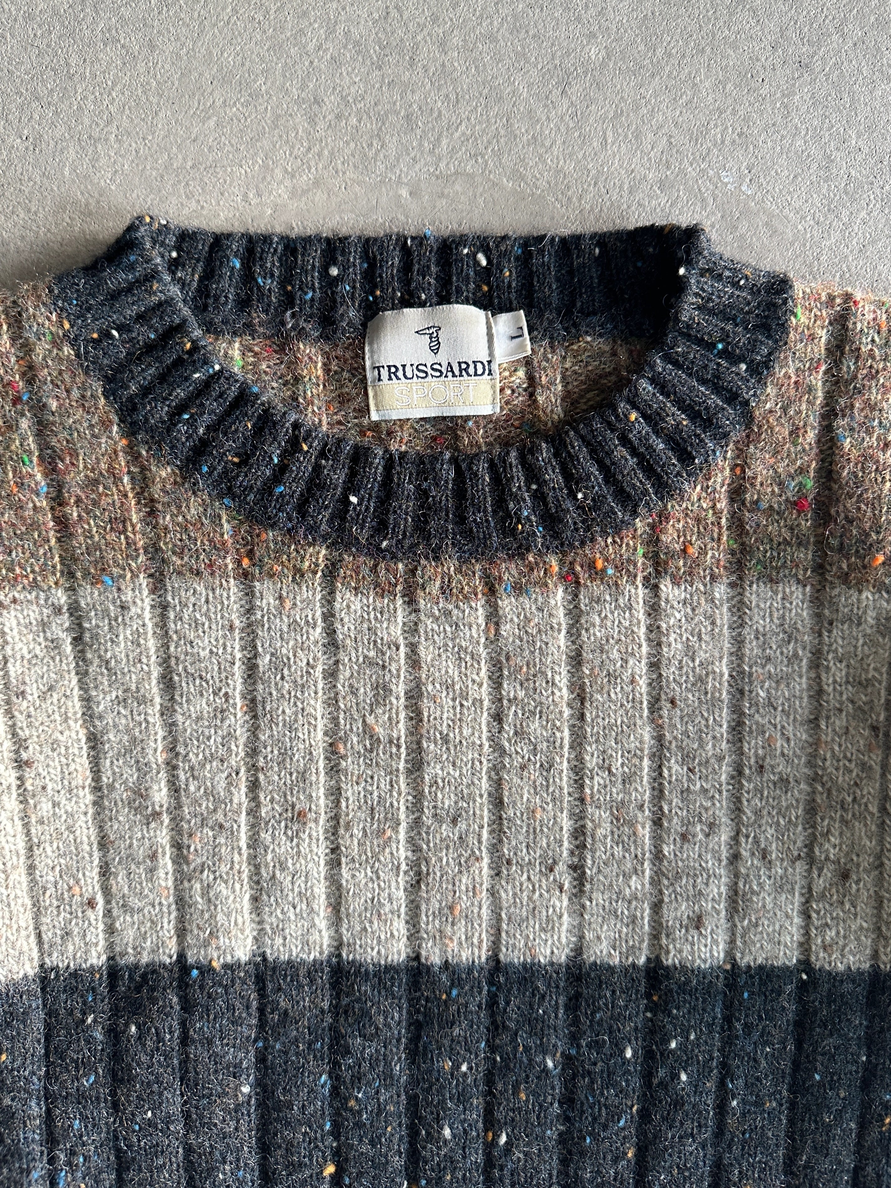 TRUSSARDI - 2000s KNITTED JUMPER