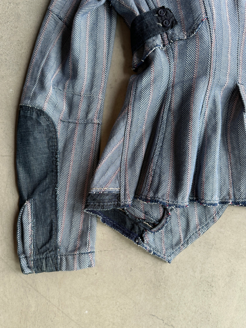 MARITHÉ + FRANÇOIS GIRBAUD - 2000s BELTED BLAZER