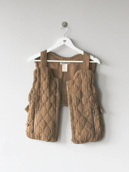 ISSEY MIYAKE F/W 1988  PARACHUTE QUILTED VEST