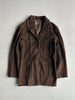 KATHARINE HAMNETT - 1990s STRAIGHT FIT SUEDE JACKET