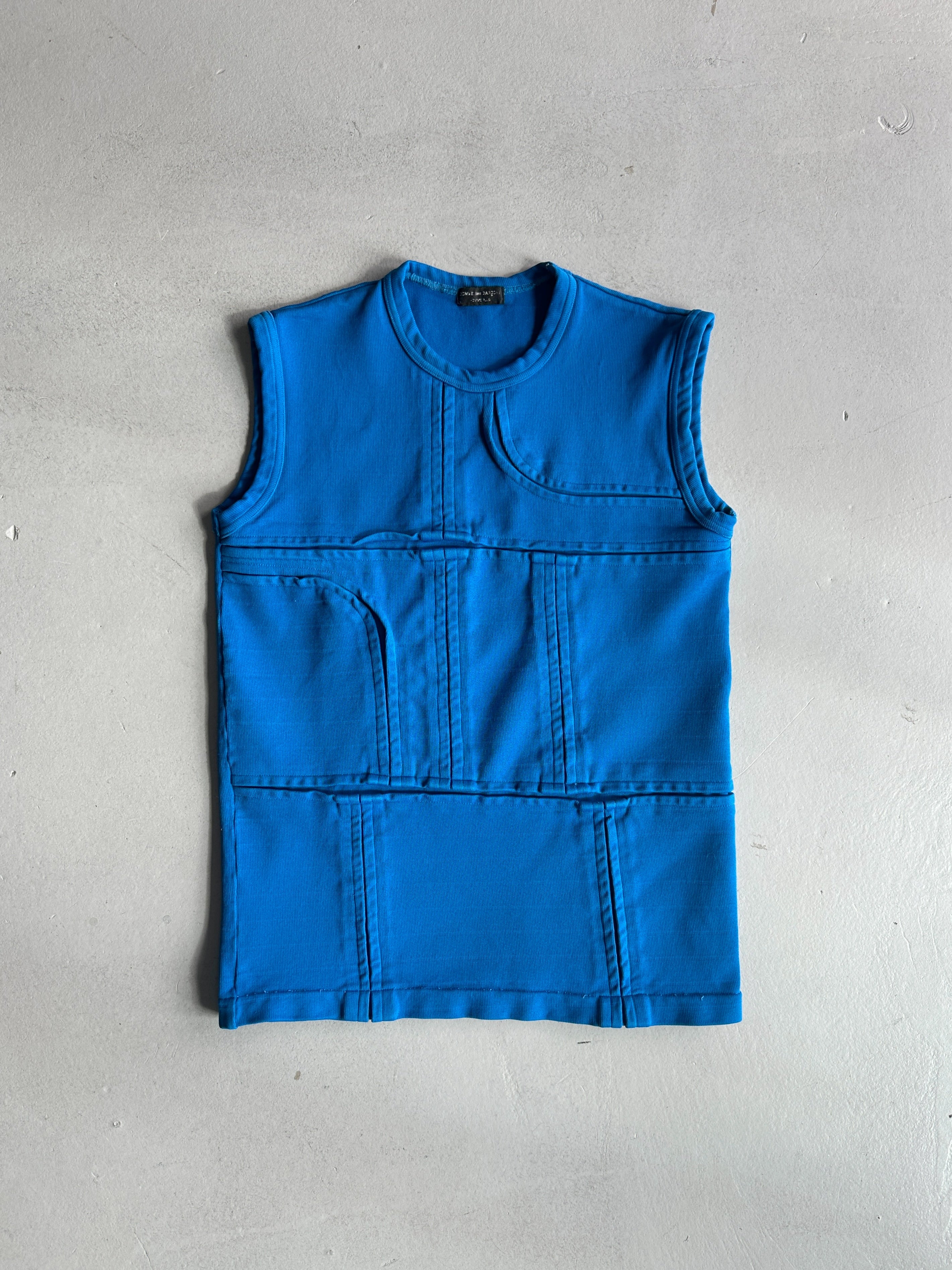 COMME DES GARÇONS HOMME PLUS - S/S 2000 ABSTRACT GRID VEST