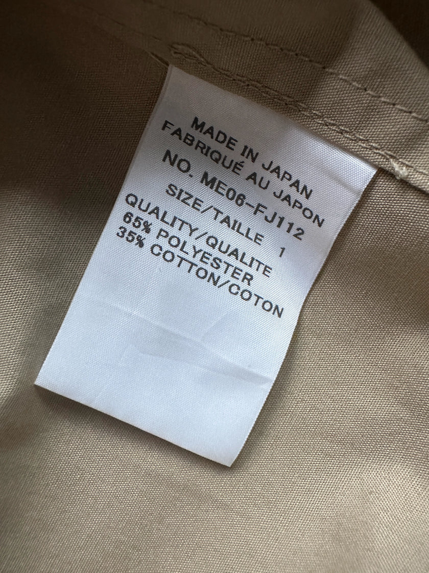 ISSEY MIYAKE MEN - 2000s OVERSIZED SHACKET WITH SEMI CONCEALED POCKET