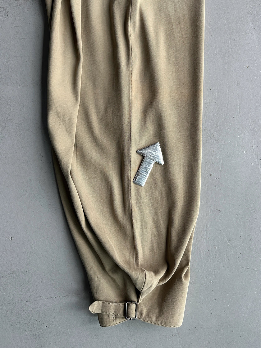 DRIES VAN NOTEN - 2000s RELAXED FIT PLUS FOUR TROUSERS