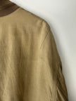 VALENTINO - 1990s LINEN BOMBER JACKET