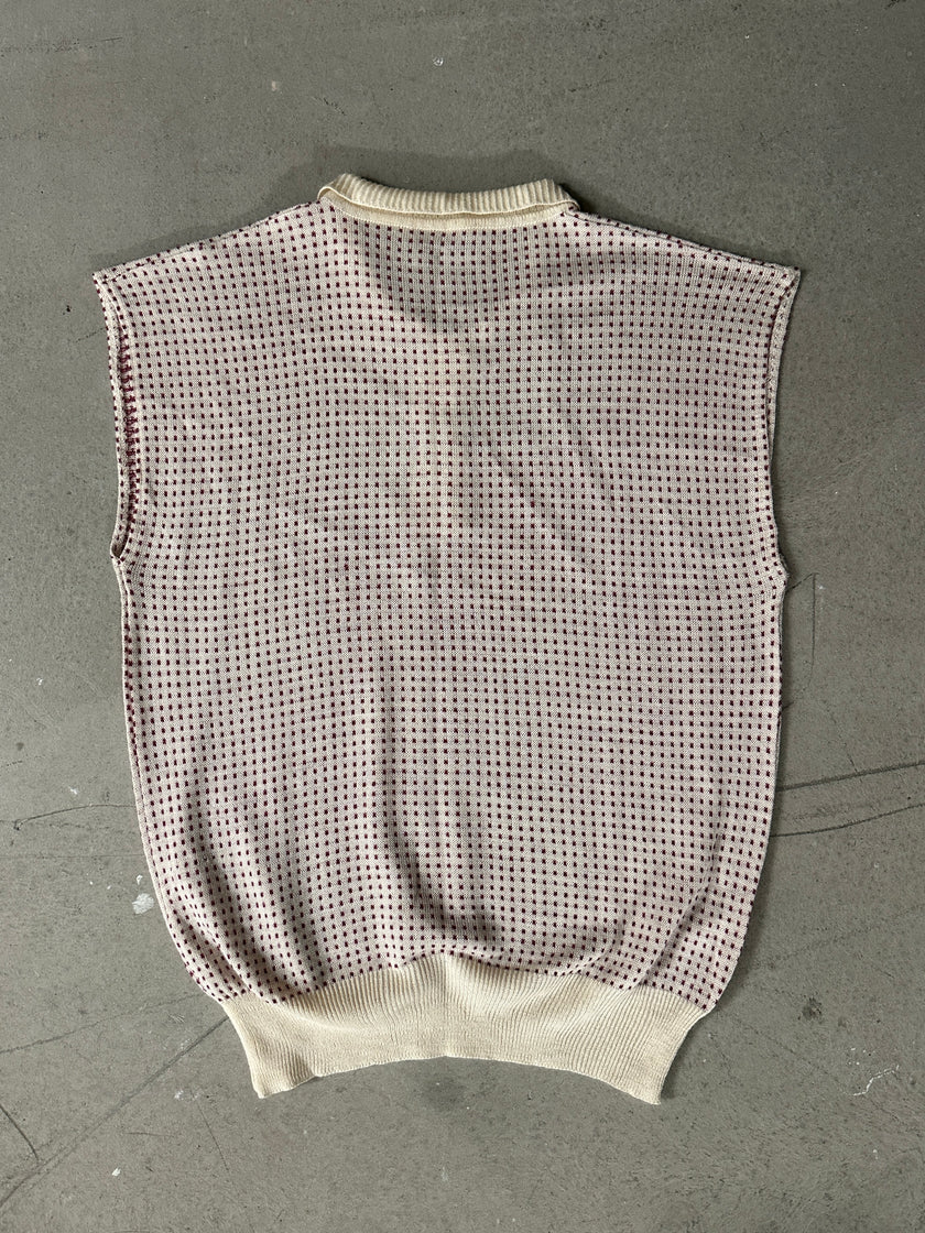 1970s TRICOT KNIT VEST