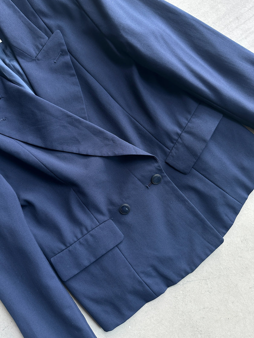 ISSEY MIYAKE IS - 1980s DOUBLE BREASTED BLAZER
