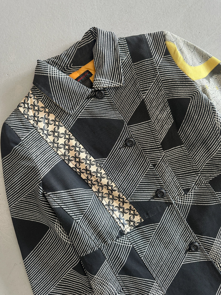 CUSTO BARCELONA - F/W 2002 PANELED LONG JACKET