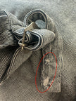 YOHJI YAMAMOTO - S/S 1999 STRIPED TROUSERS WITH ADJUSTABLE TIE HEMS