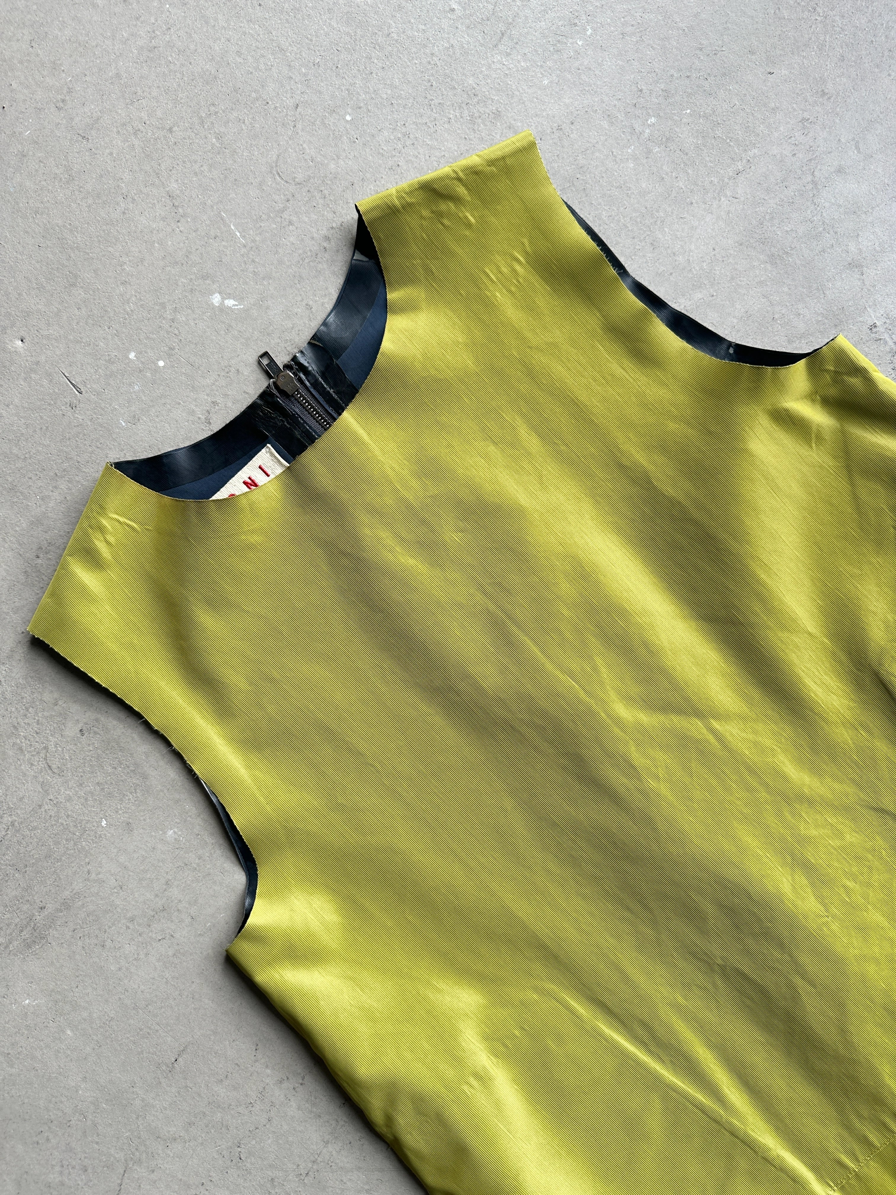 MARNI - 1990s TECHNICAL DRESS WITH SIDE POCKETS