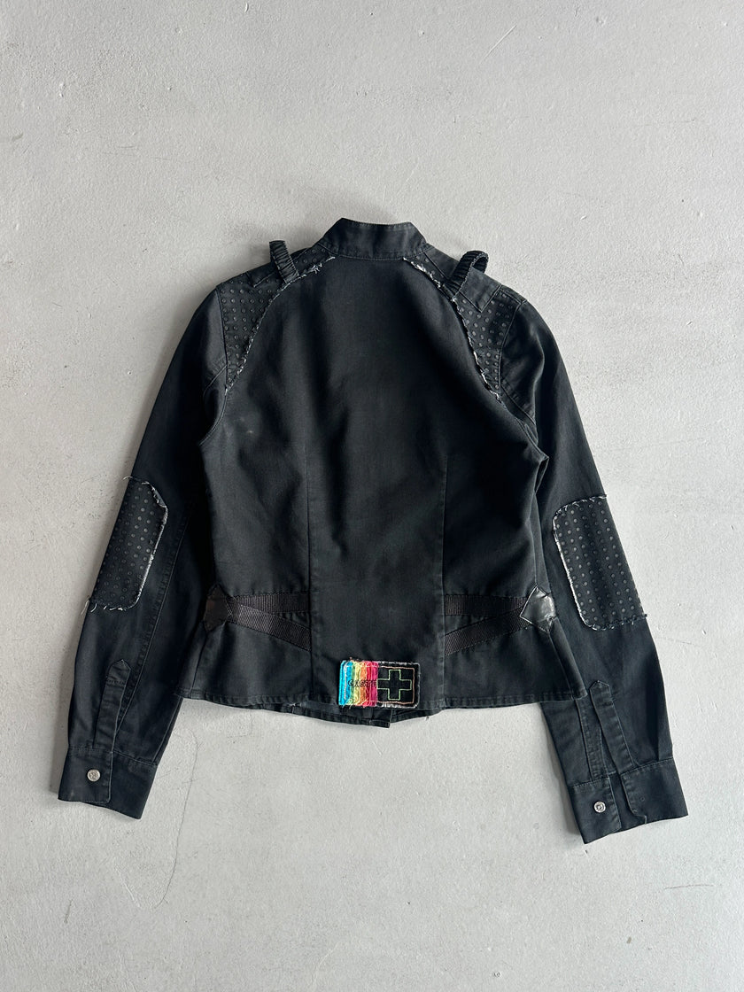 JEAN CHARLES CASTELBAJAC - 1990s SLIM FIT MILITARY JACKET