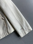 DIESEL - 2000s ASYMMETRICAL ZIP DIRECTIONAL TEXT JACKET
