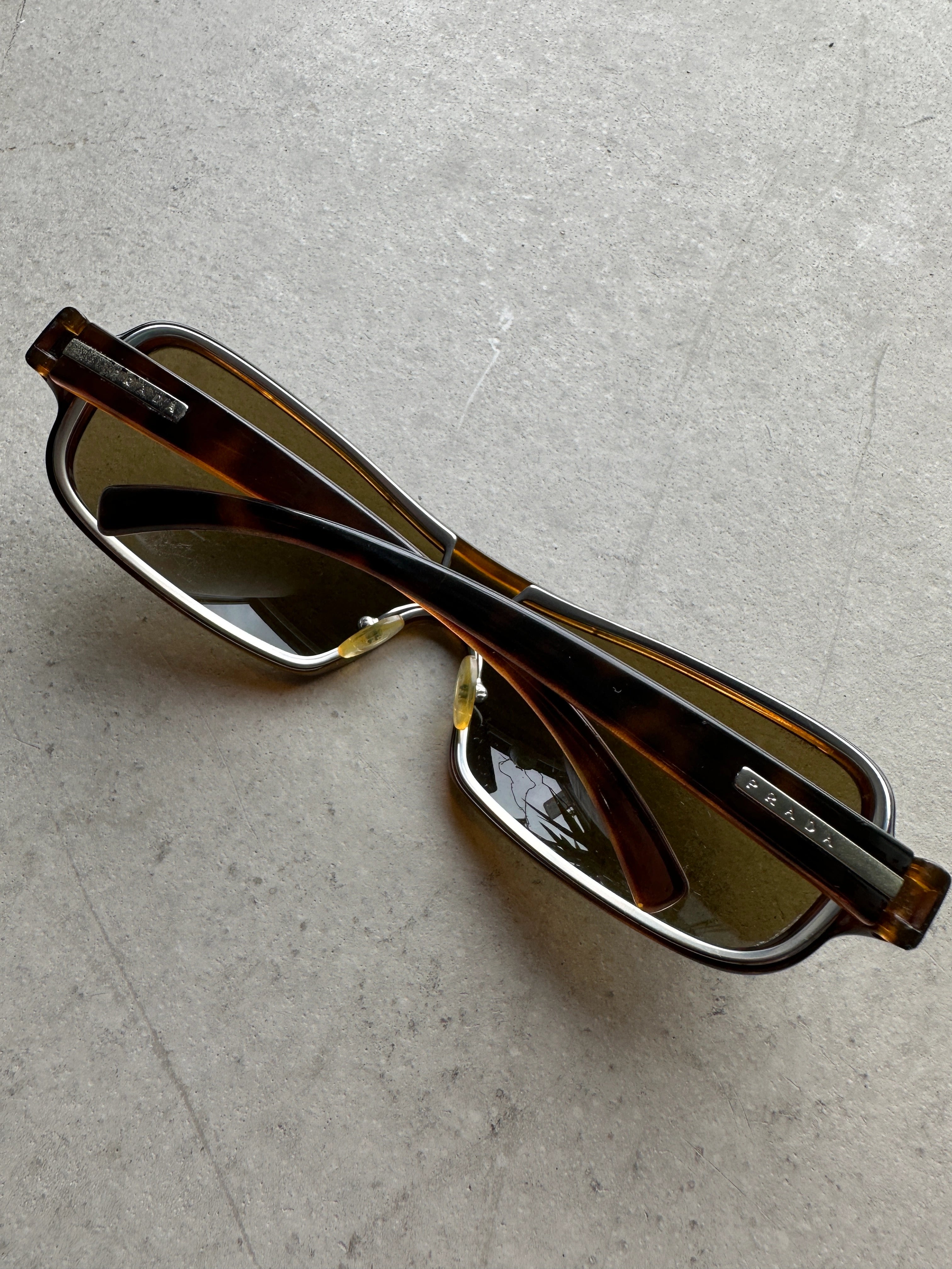 PRADA - 1980s WRAP SUNGLASSES