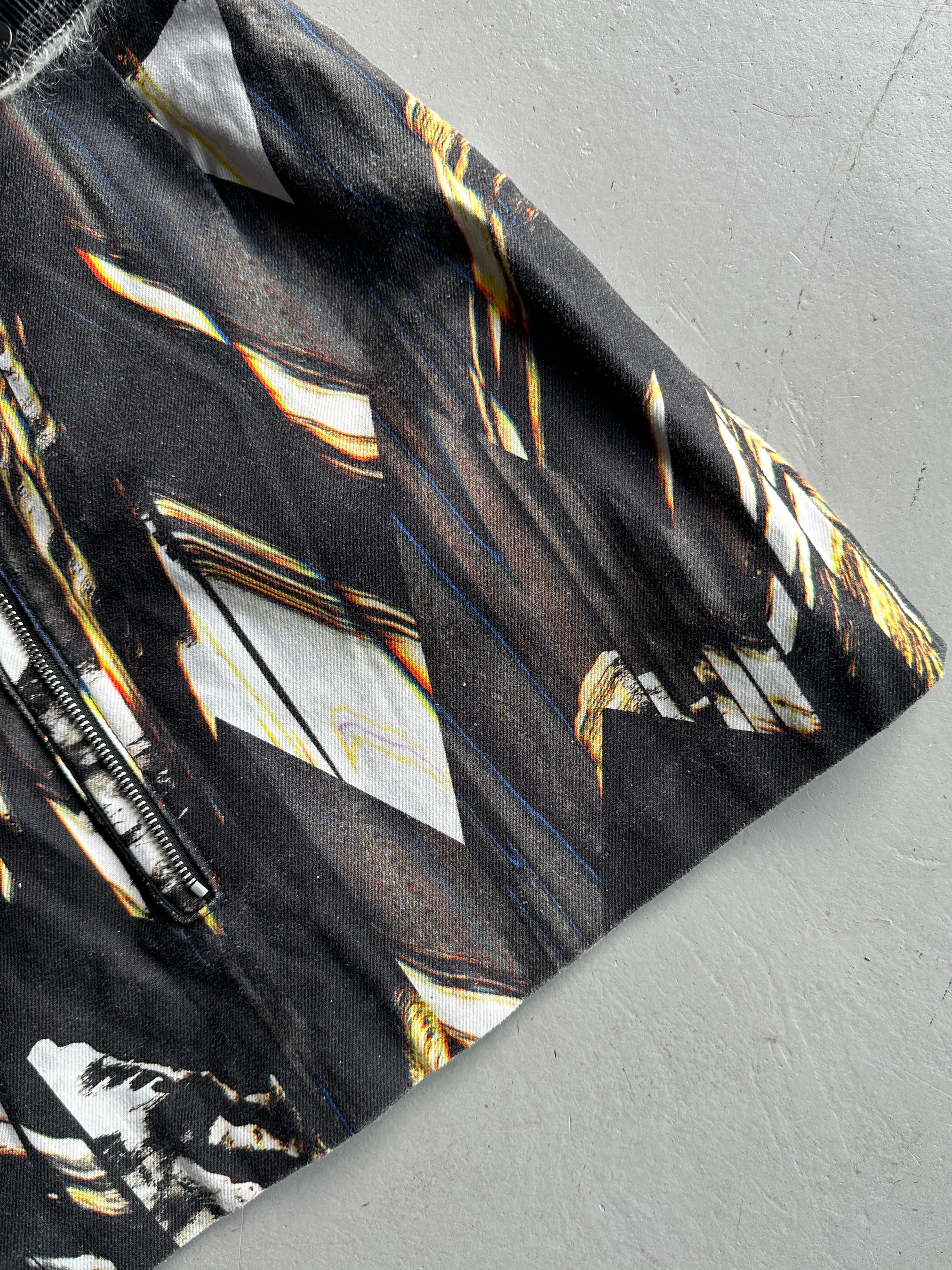 KENZO - F/W 2014 ZIPPED PANEL MINI SKIRT