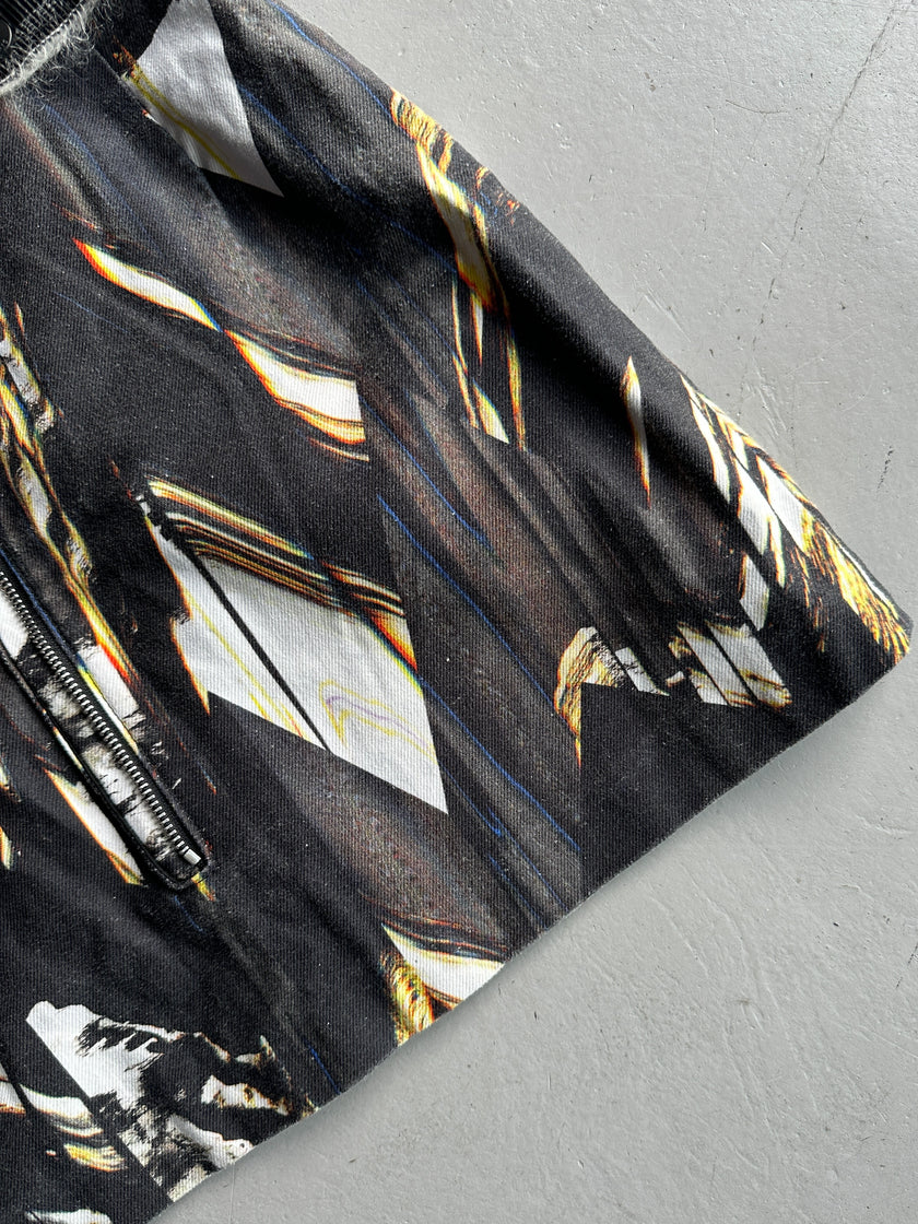 KENZO - F/W 2014 ZIPPED PANEL MINI SKIRT