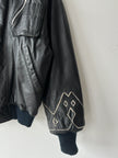 KANSAI YAMAMOTO - 1990s LEATHER BOMBER JACKET