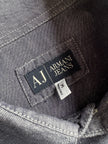 ARMANI JEANS - 1990s DENIM LOOK HALF SLEEVE SHIRT