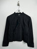 ISSEY MIYAKE PLANTATION - 1990s FROG CLOSURE TEXTURED JACKET