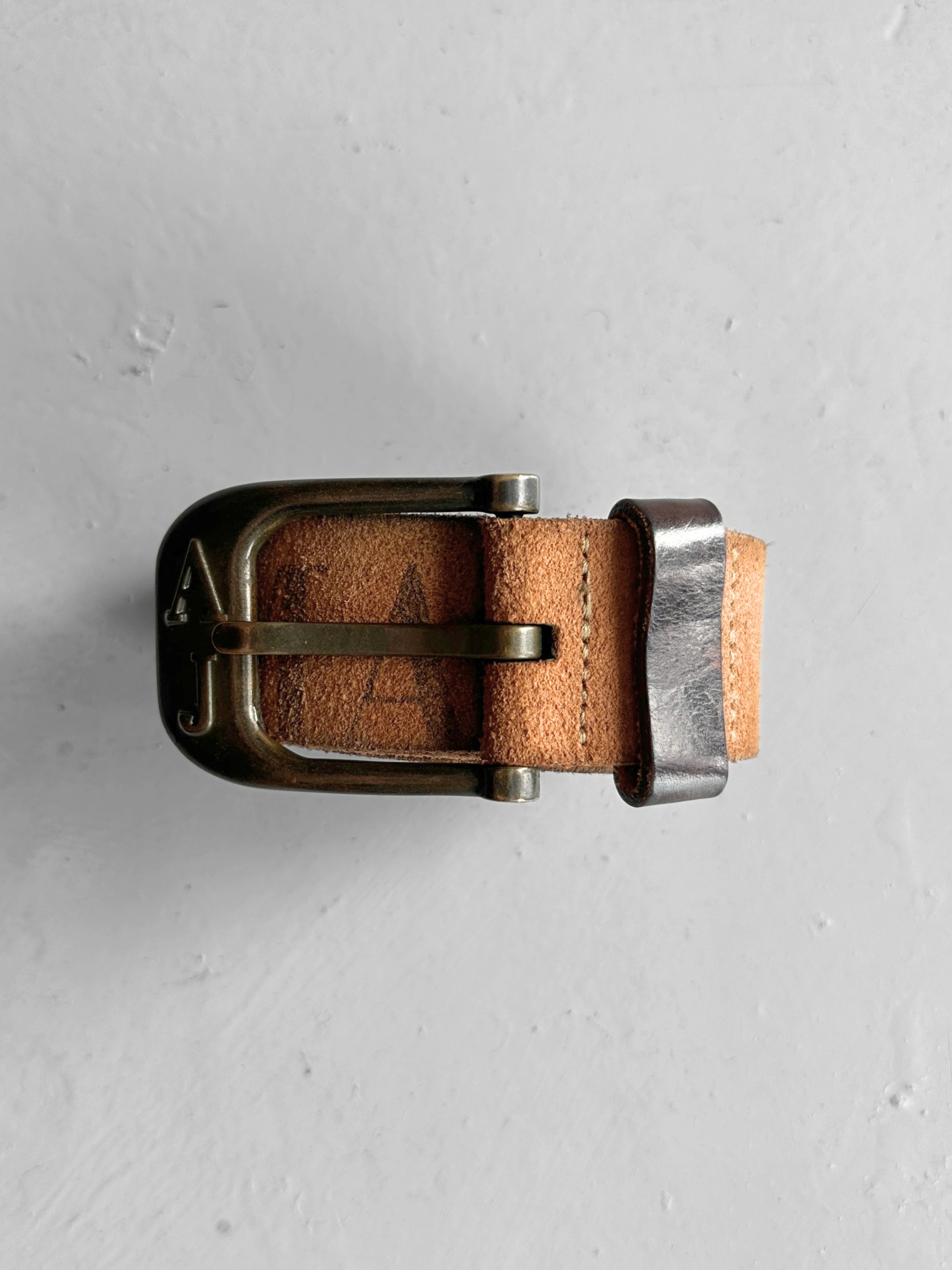 ARMANI JEANS - early 2000s SUEDE BELT