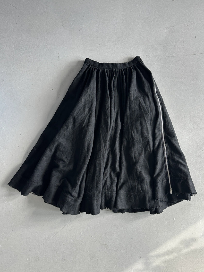 COMME DES GARÇONS TAO - F/W 2006 DOUBLE ZIP MAXI SKIRT