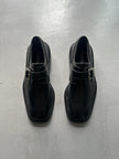 BYBLOS - 1980s MONK LEATHER SHOES