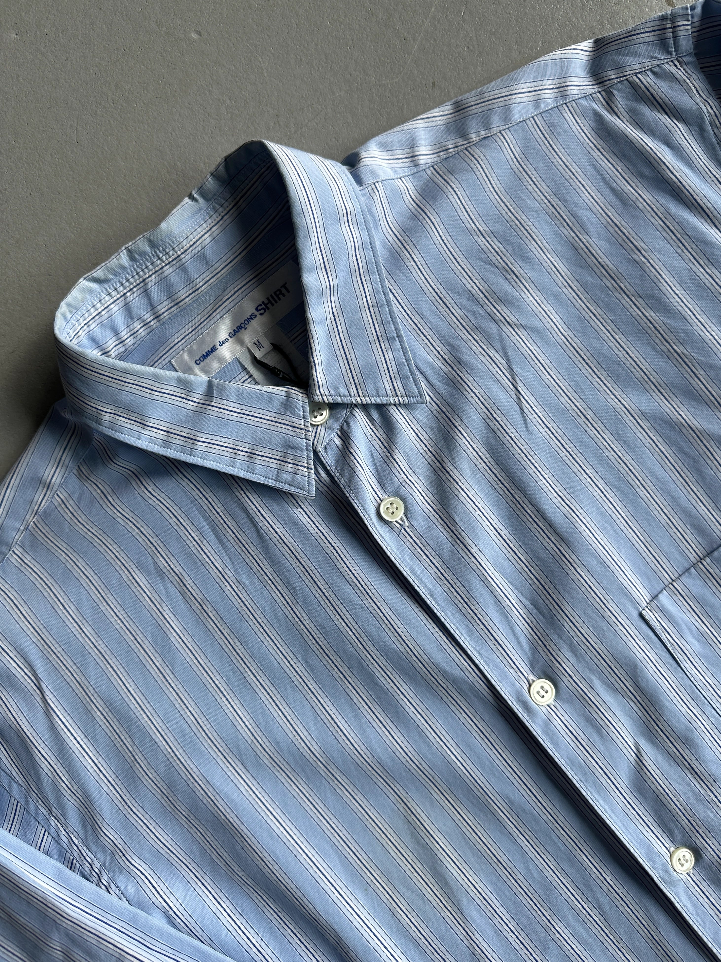 COMME DES GARÇONS SHIRT - 1990s LAYERED SLEEVE SHIRT