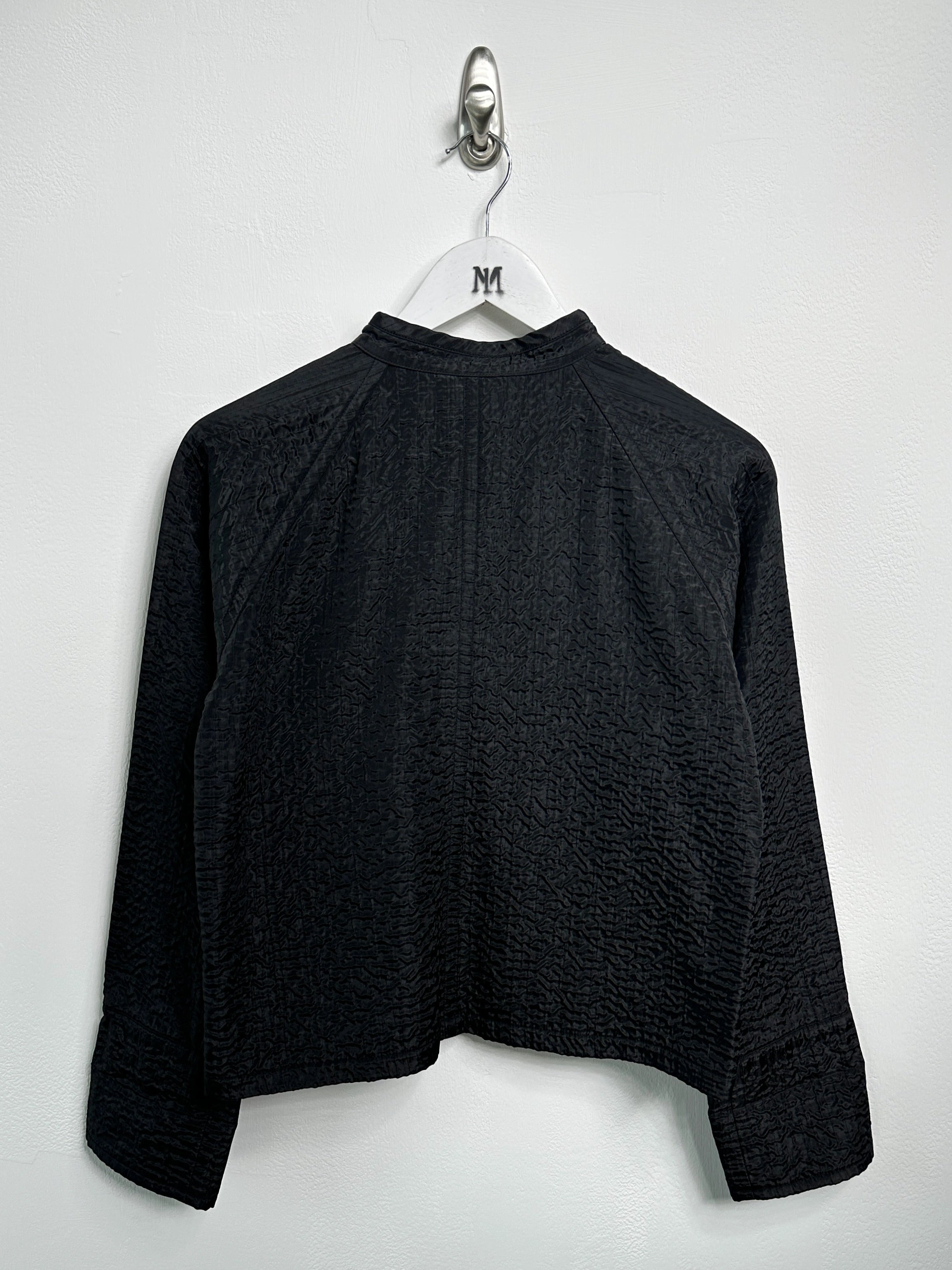 ISSEY MIYAKE PLANTATION - 1990s FROG CLOSURE TEXTURED JACKET