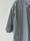 YOHJI YAMAMOTO Y'S - late 2000s DOUBLE LAYER SHORT SLEEVE SHIRT