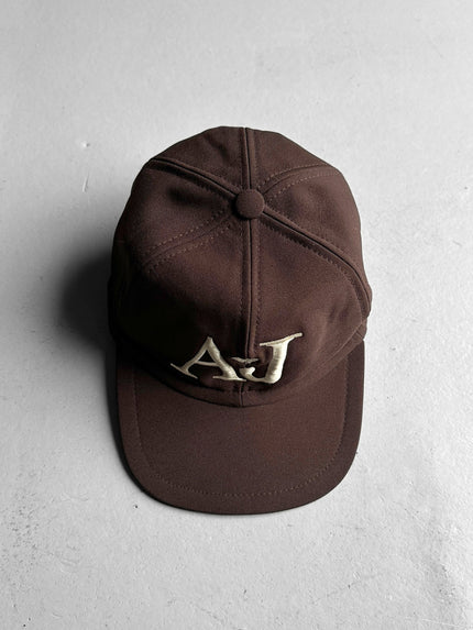 ARMANI JEANS - F/W 1997 EMBROIDERED LOGO FRONT CAP
