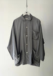 COMME DES GARÇONS ROBE DE CHAMBRE - F/W 1992 MULTI POCKET SATIN SHIRT