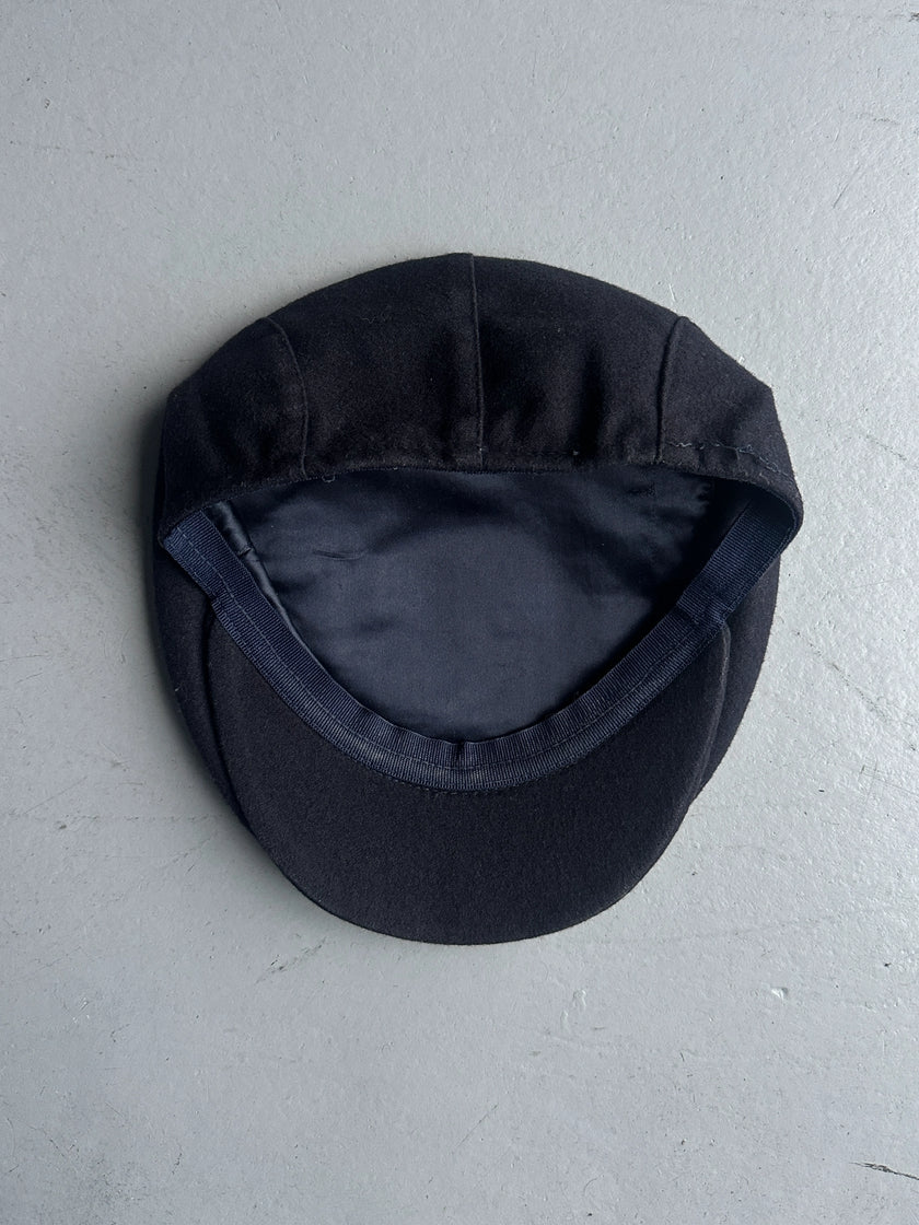 GIORGIO ARMANI - 1980s WOOL FLAT CAP