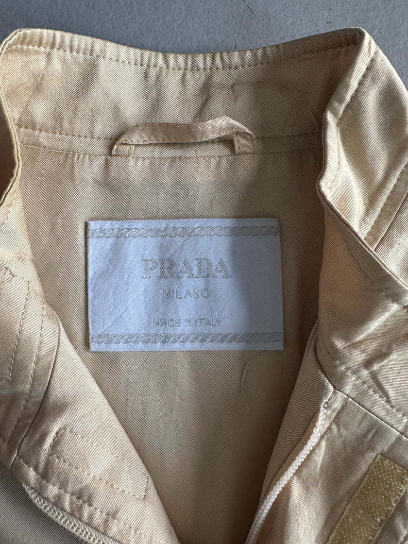 PRADA - S/S 1998 STRAIGHT FIT SILK JACKET