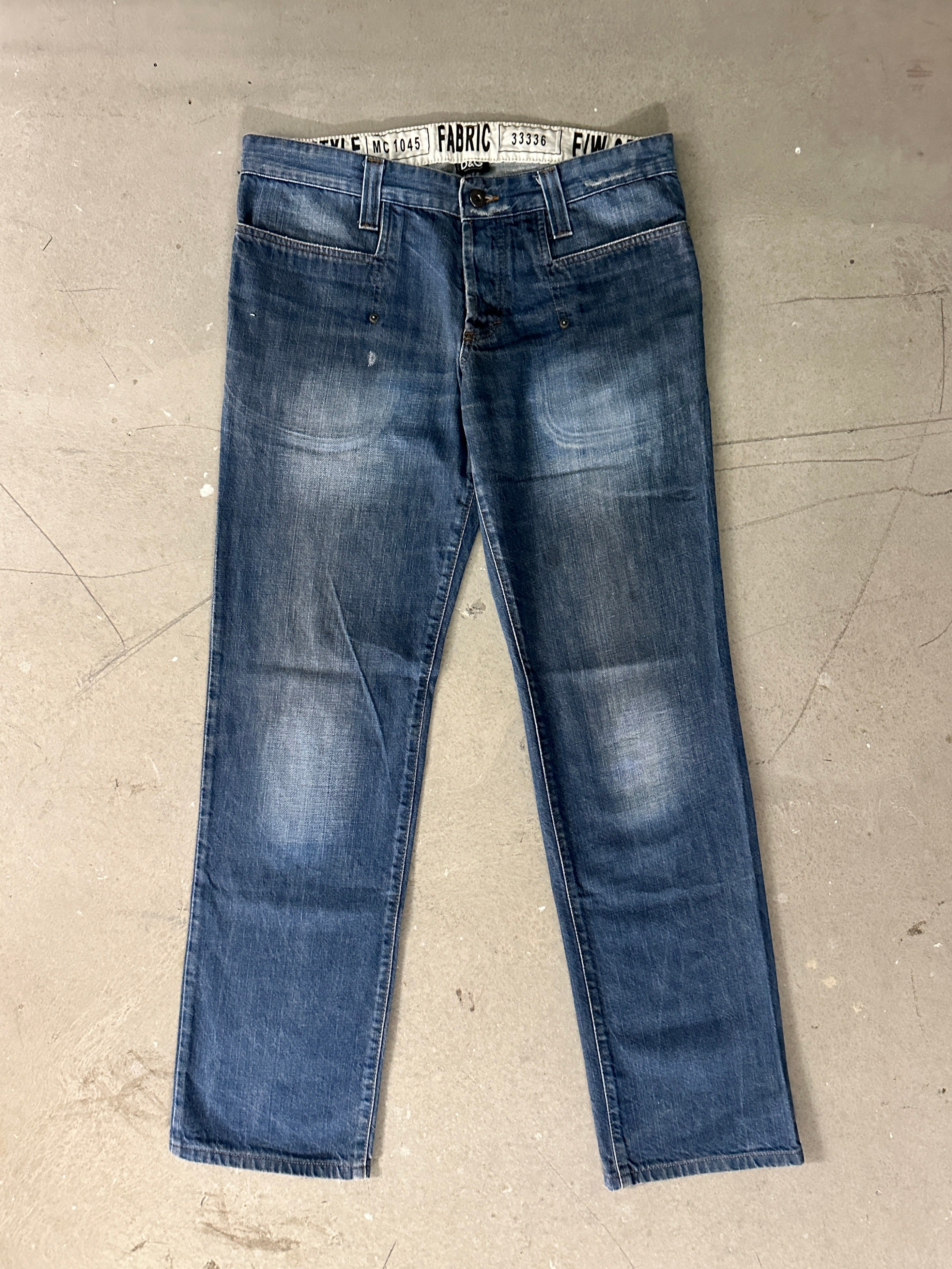 D&G - F/W 2006 STRAIGHT FIT JEANS