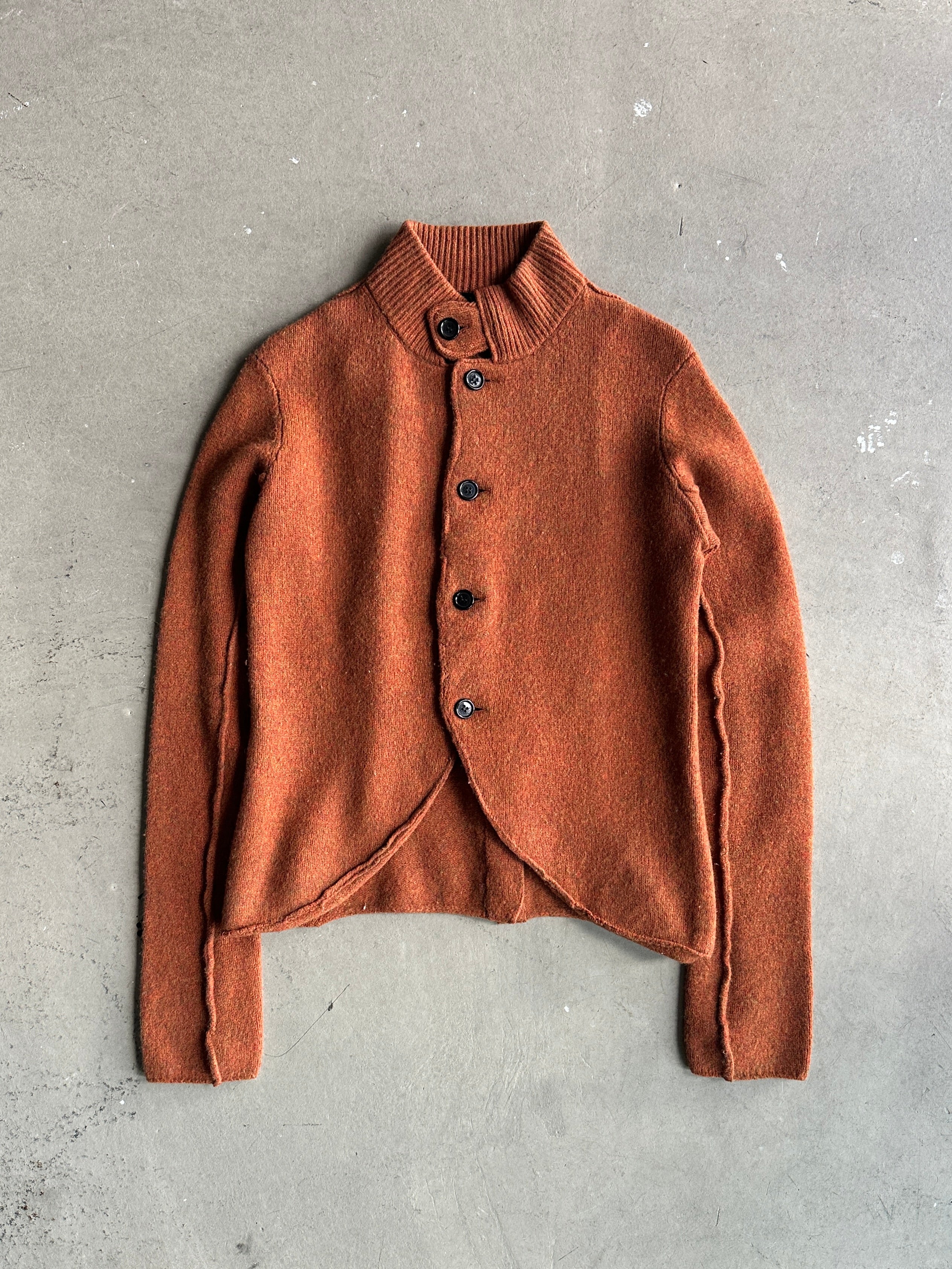 YOHJI YAMAMOTO Y's - F/W 2017 KNIT CARDIGAN JUMPER