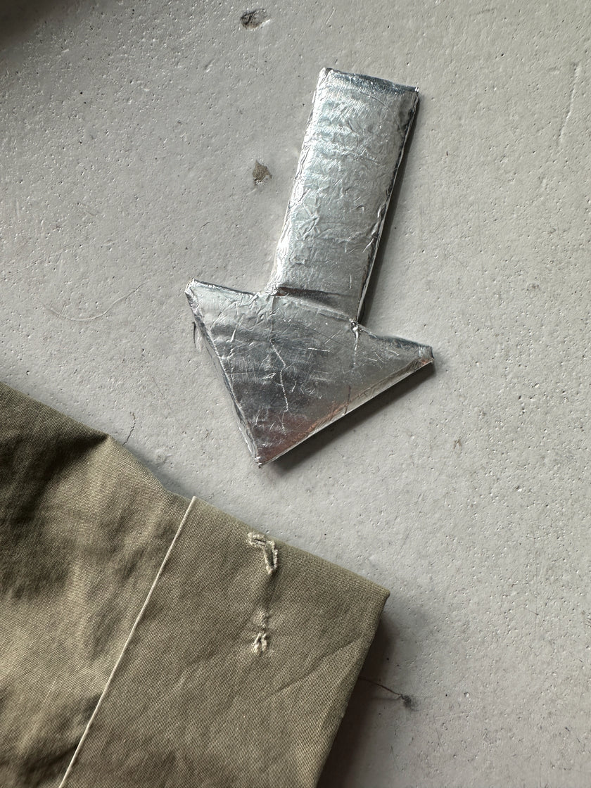 2000s CARGO JACKET WITH STRAPS DETAIL