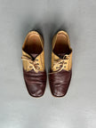 MIU MIU - F/W 1999 BUBBLE SOLE LACE UP OXFORD LEATHER SHOES