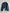 MARITHÉ + FRANÇOIS GIRBAUD - F/W 2003 DOUBLE BREASTED DENIM JACKET WITH WOOL PANEL