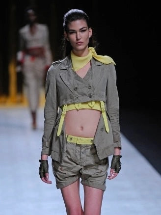 MARITHÉ + FRANÇOIS GIRBAUD - S/S 2011 DECONSTRUCTED BLAZER
